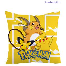 Pokemon anime square full-color pillow cushion 45*45cm