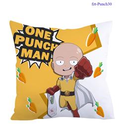 One-Punch Man anime square full-color pillow cushion 45*45cm
