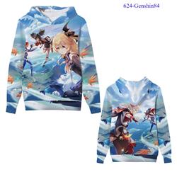 Genshin Impact anime hoodie