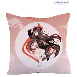 Genshin Impact anime square full-color pillow cushion 45*45cm