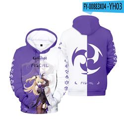 Genshin Impact anime hoodie