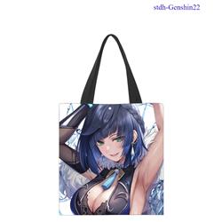 Genshin Impact anime bag 33*38cm