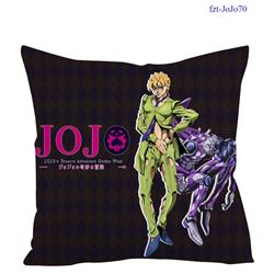 JoJos Bizarre Adventure anime square full-color pillow cushion 45*45cm