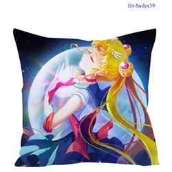 Sailor Moon Crystal anime square full-color pillow cushion 45*45cm