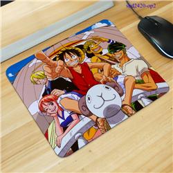 One piece anime deskpad 300x250x3mm locking edge & 240X200X2mm non locking edge