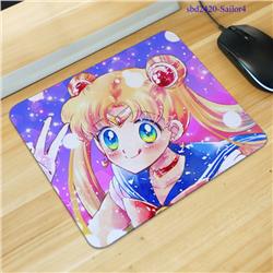 Sailor Moon Crystal anime deskpad 300x250x3mm locking edge & 240X200X2mm non locking edge