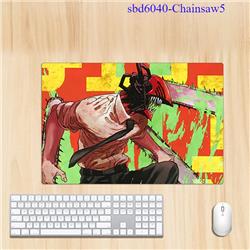 chainsaw man anime desk mat 600X400x3mm
