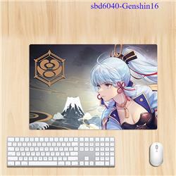 Genshin Impact  anime  desk mat 600X400x3mm