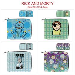 Rick and Morty anime bag10*12*2.5cm