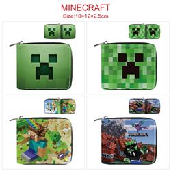 Minecraft anime bag10*12*2.5cm