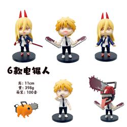 chainsaw man anime figure 11cm price for a set of 6 pcs