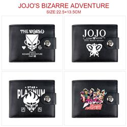 JoJos Bizarre Adventure anime wallet 22.5*13.5cm