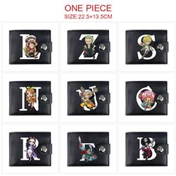 One piece anime wallet 22.5*13.5cm