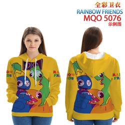 rainbow friends anime hoodie