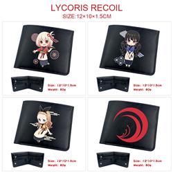 Lycoris Recoil  anime wallet 12*10*1.5cm