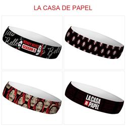 La casa de papel anime sweatband