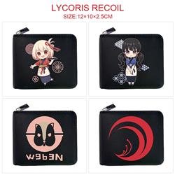 Lycoris Recoil  anime wallet 12*10*2.5cm