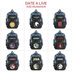 Date A Live anime Backpack bag
