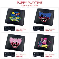Poppy Playtime anime wallet 12*10*1.5cm