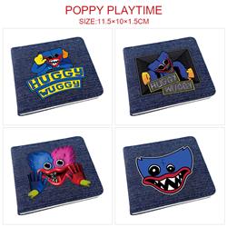 Poppy Playtime anime wallet 11.5*10*1.5cm