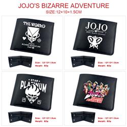 JoJos Bizarre Adventure anime wallet 12*10*1.5cm