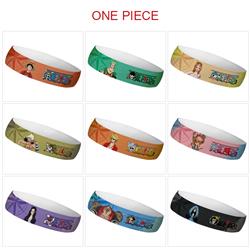 One piece anime sweatband