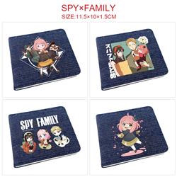 SPY×FAMILY anime wallet 11.5*10*1.5cm