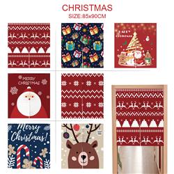 Christmas anime door curtain 85*90cm