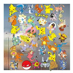Pokemon anime 3D sticker (There are 5 random patterns in this set of pictures)