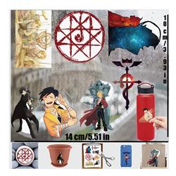 Fullmetal Alchemist anime 3D sticker