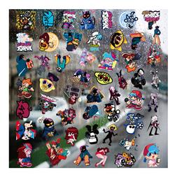 Friday nights at freddys anime 3D sticker price for a set of 51 pcs