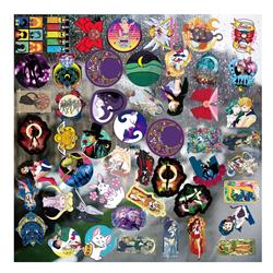 Sailor Moon Crystal anime 3D sticker price for a set of 50pcs