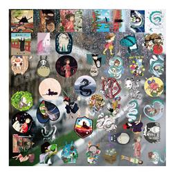spirited away anime 3D sticker price for a set of 50-53pcs