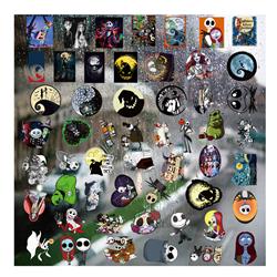 The Nightmare Before Christmas anime 3D sticker price for a set of 53pcs