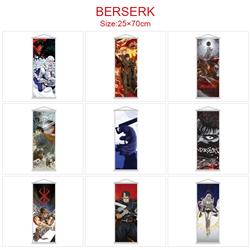 Berserk anime wallscroll 25*70cm price for 5 pcs