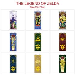 The Legend of Zelda anime wallscroll 25*70cm price for 5 pcs