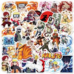 Naruto anime waterproof stickers (50pcs a set)