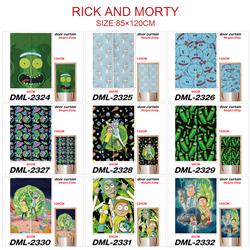 Rick and Morty  anime door curtain 85*120cm