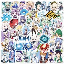 Genshin Impact anime waterproof stickers (100pcs a set)