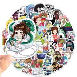 TOTORO anime waterproof stickers (100pcs a set)