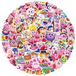 Kirby anime waterproof stickers (100pcs a set)