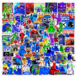 rainbow friends anime waterproof stickers (100pcs a set)