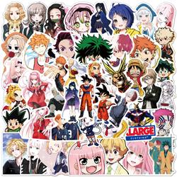 anime waterproof stickers (50pcs a set)