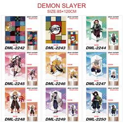 demon slayer kimets anime door curtain 85*120cm