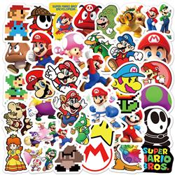 super Mario anime waterproof stickers (50pcs a set)