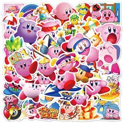Kirby anime waterproof stickers (50pcs a set)