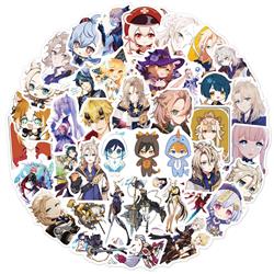 Genshin Impact anime waterproof stickers (50pcs a set)