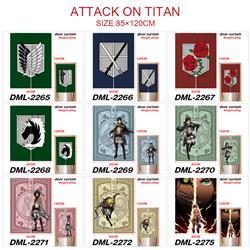 Attack On Titan anime door curtain 85*120cm
