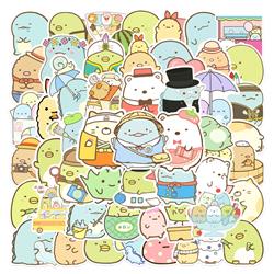 Sumikkogurashi anime waterproof stickers (60pcs a set)