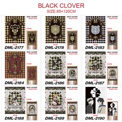 Black Clover anime door curtain 85*120cm
